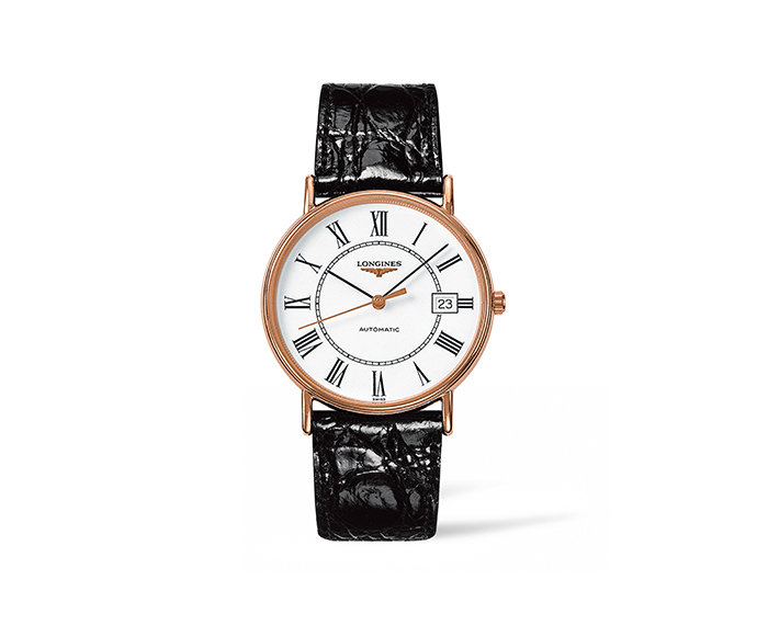 LONGINES PRESENCE AUTOMATIC WHITE DIAL MENS WATCH L4.921.1.11.2