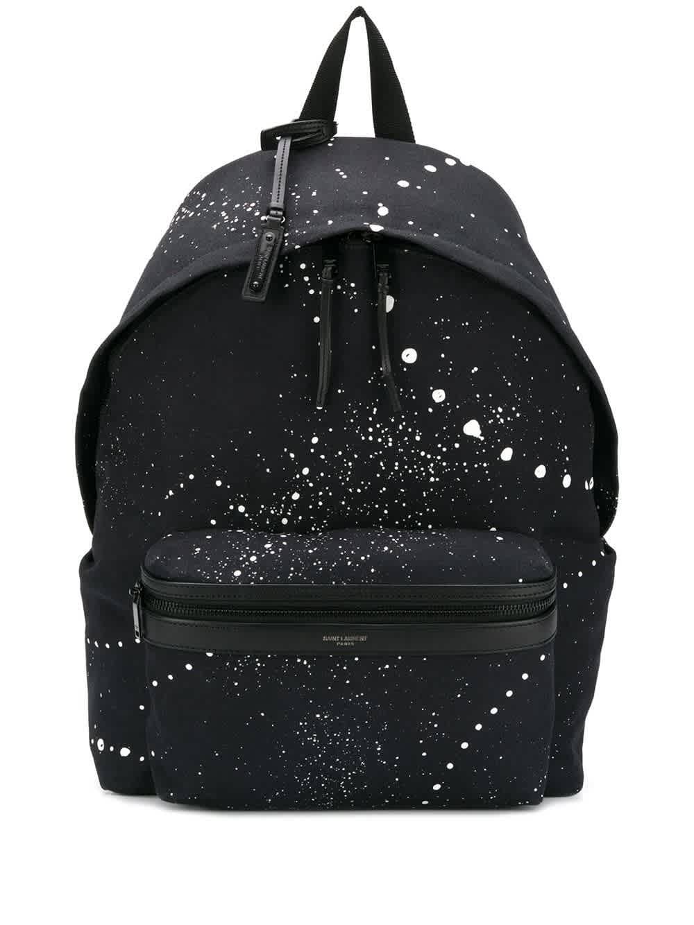 Saint Laurent Black Ysl City Backpack