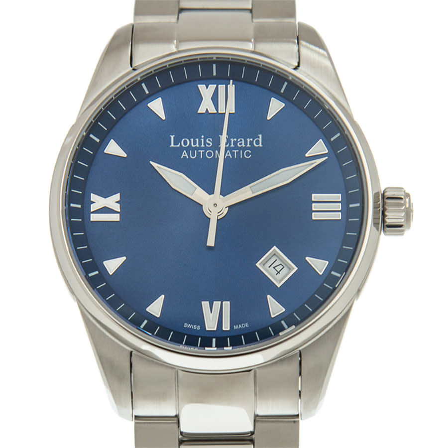 Louis Erard Heritage Automatic Blue Dial Mens Watch 69101aa05