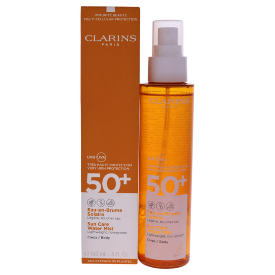 Clarins Sun Care Water Mist Spf 50 By  For Unisex - 5 oz Sunscreen In N/a