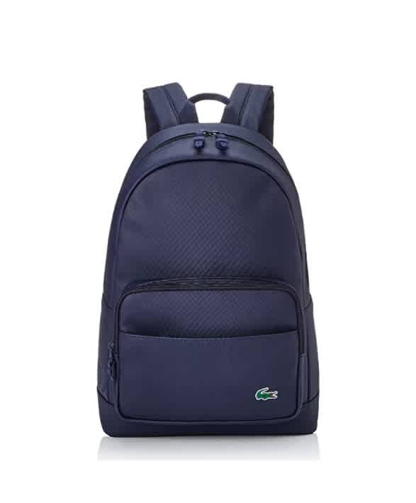Lacoste Navy Mens On The Go Backpack In 