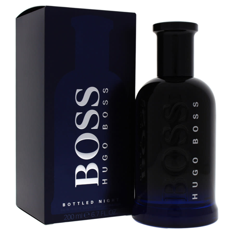 Hugo Boss Boss Bottled Night /  Edt Spray 6.7 oz (200 Ml) (m) In Purple