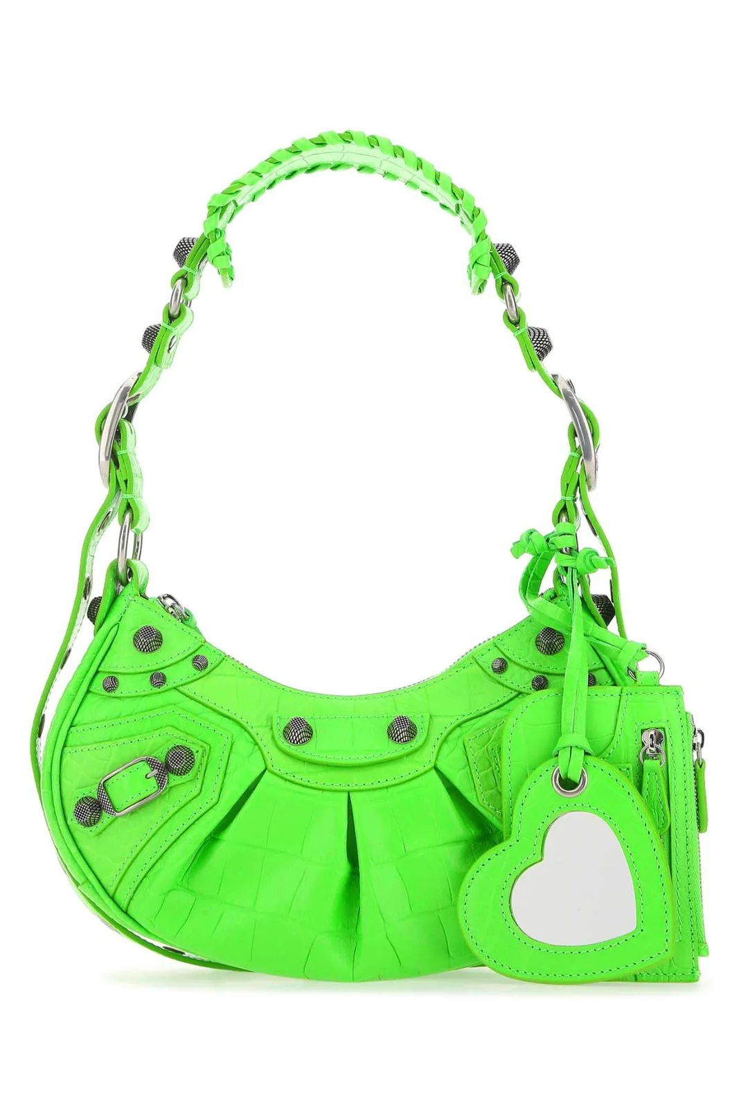 Balenciaga Le Cagole Xs Shoulder Bag In Acid Green In Acid Green