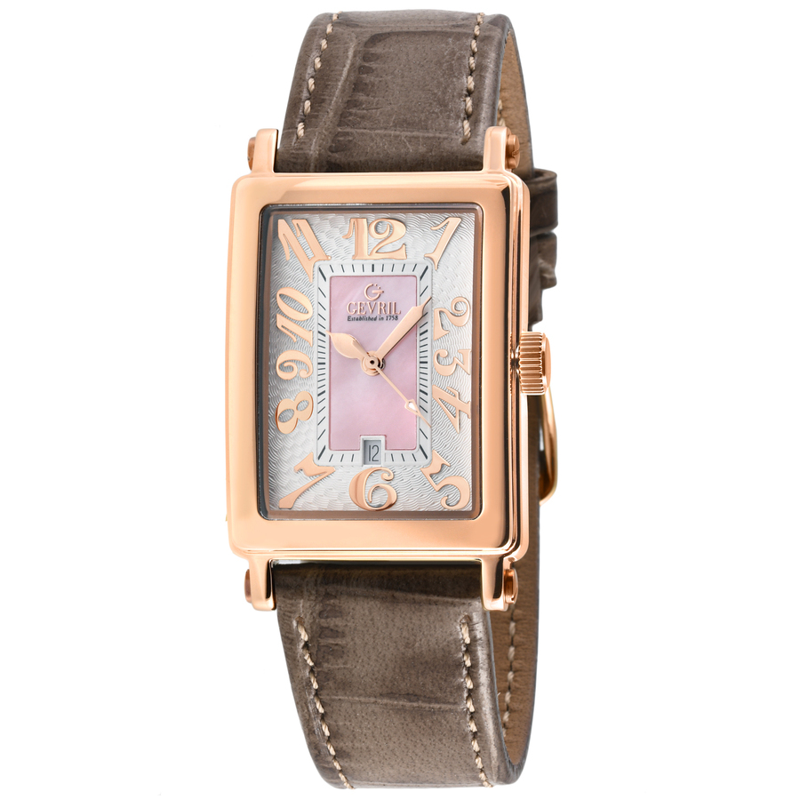 GEVRIL GEVRIL AVENUE OF AMERICAS MINI QUARTZ LADIES WATCH 7345R-3