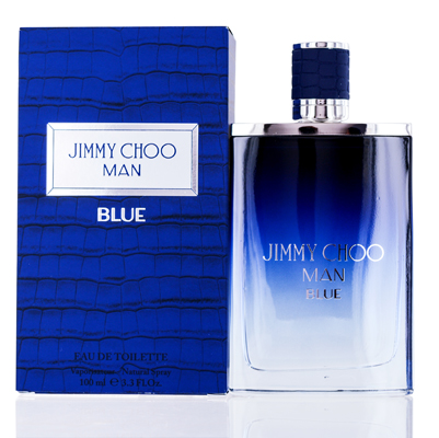 Jimmy Choo Man Blue /  Edt Spray 3.3 oz (100 Ml) (m) In Black / Blue