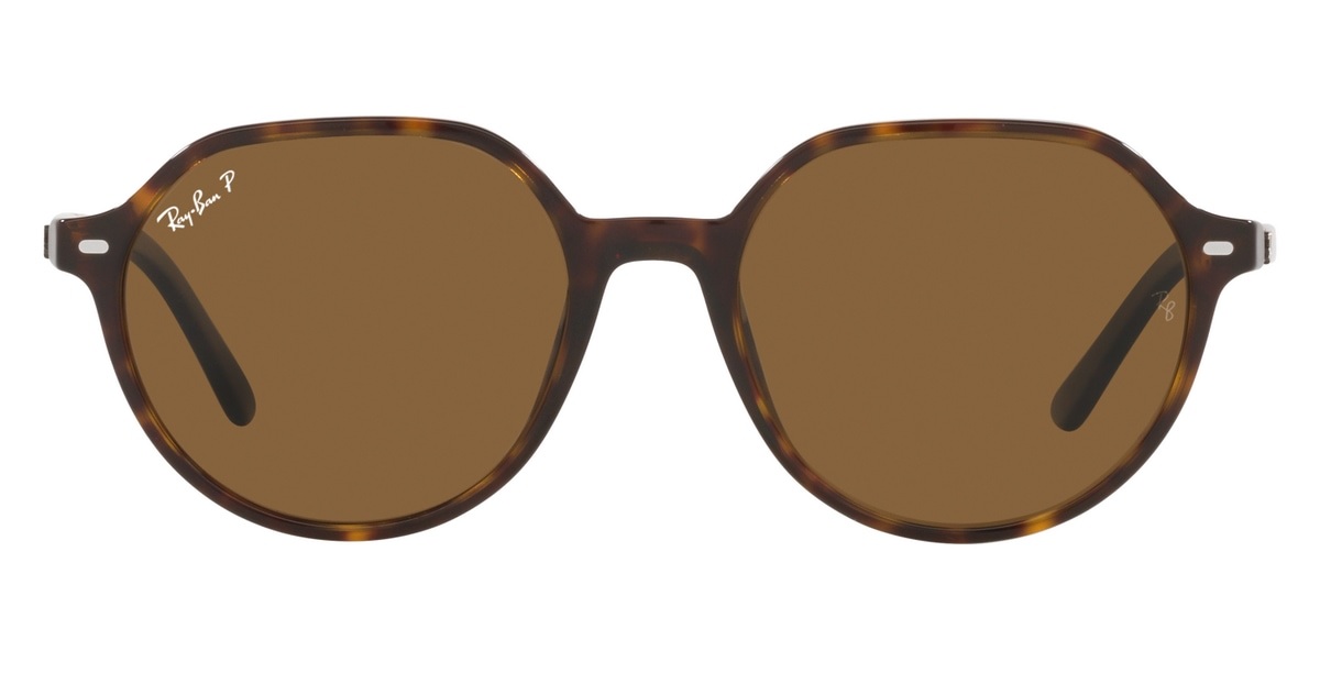 Ray Ban Ray-ban Thalia 53mm Polarized Square Sunglasses In Brown
