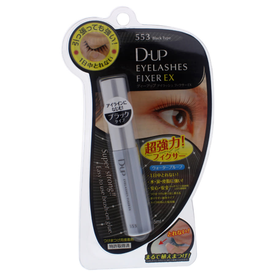 Click to view more detailed imagery on our partner's website Dup Eyelashes Fixer Ex - 553 Black Type By For Women - 0.17 oz Glue
