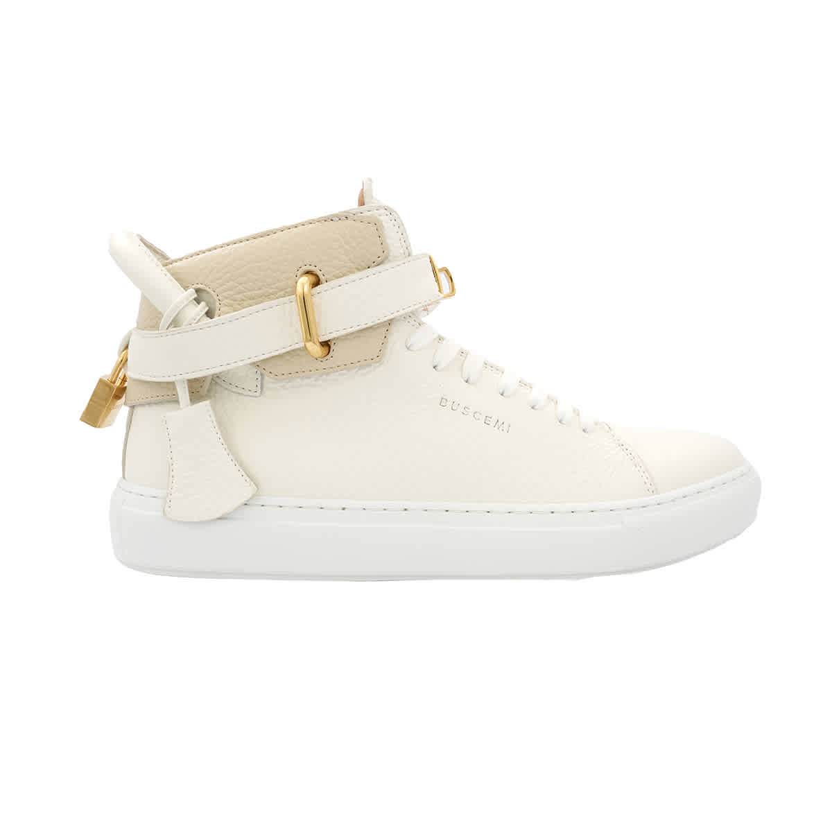 BUSCEMI BUSCEMI MENS BELTED HIGH-TOP SNEAKERS