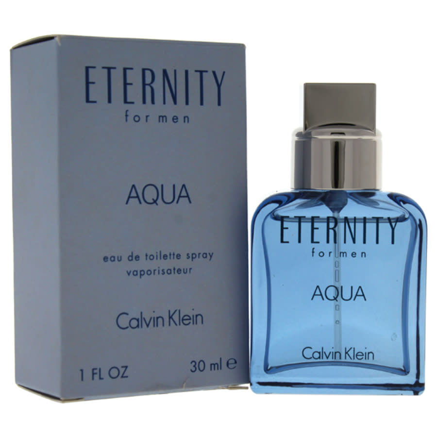 Calvin Klein Eternity Aqua /  Edt Spray 1.0 oz (m) In Blue,green,red,white