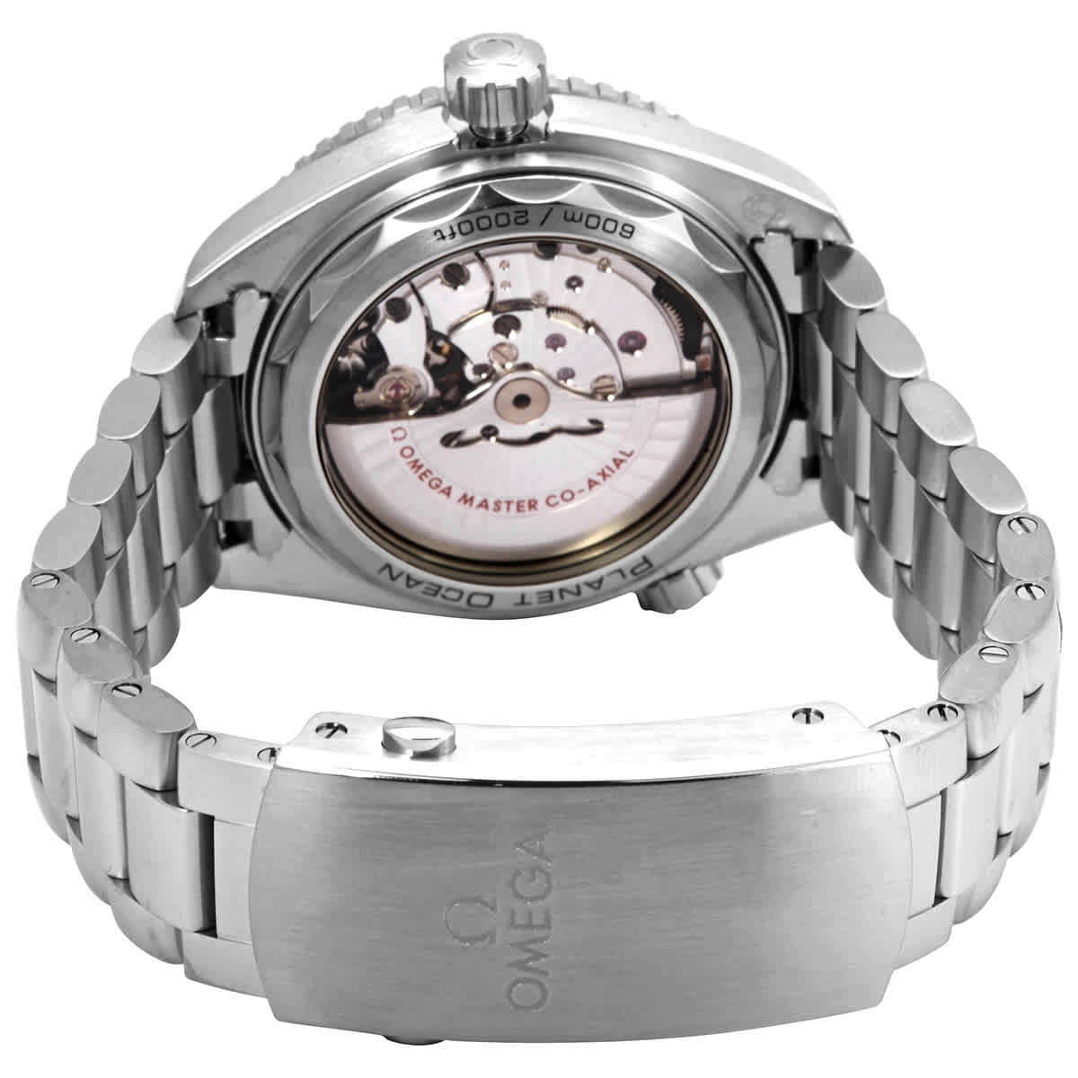 Shop Omega Seamaster Planet Ocean Automatic Chronometer White Dial Men's Watch 215.30.44.21.04. In Orange / White