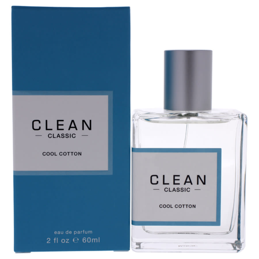 Clean Classic Cool Cotton By  For Women - 2 oz Edp Spray In Green / Lemon / White