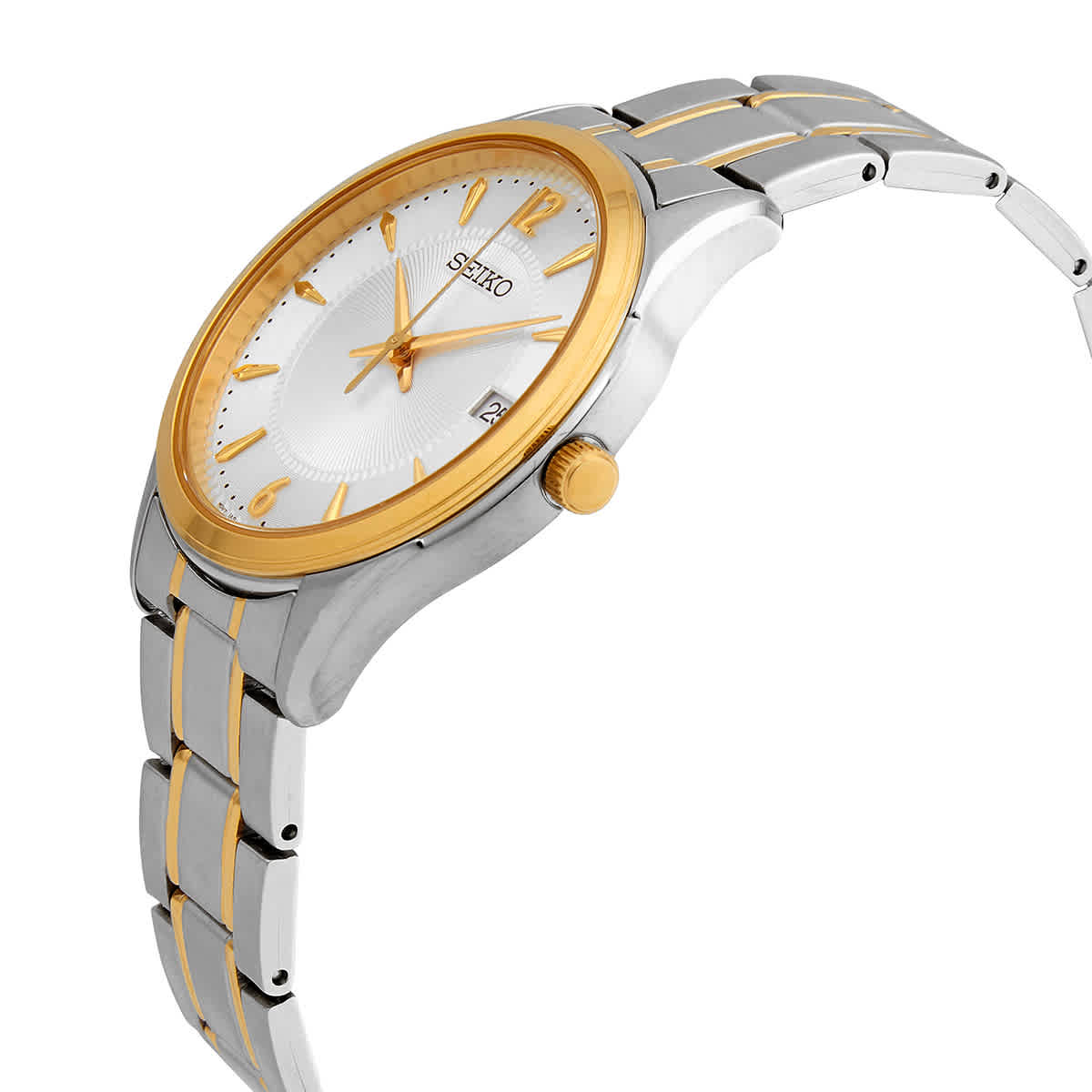 Seiko sapphire top mens watch