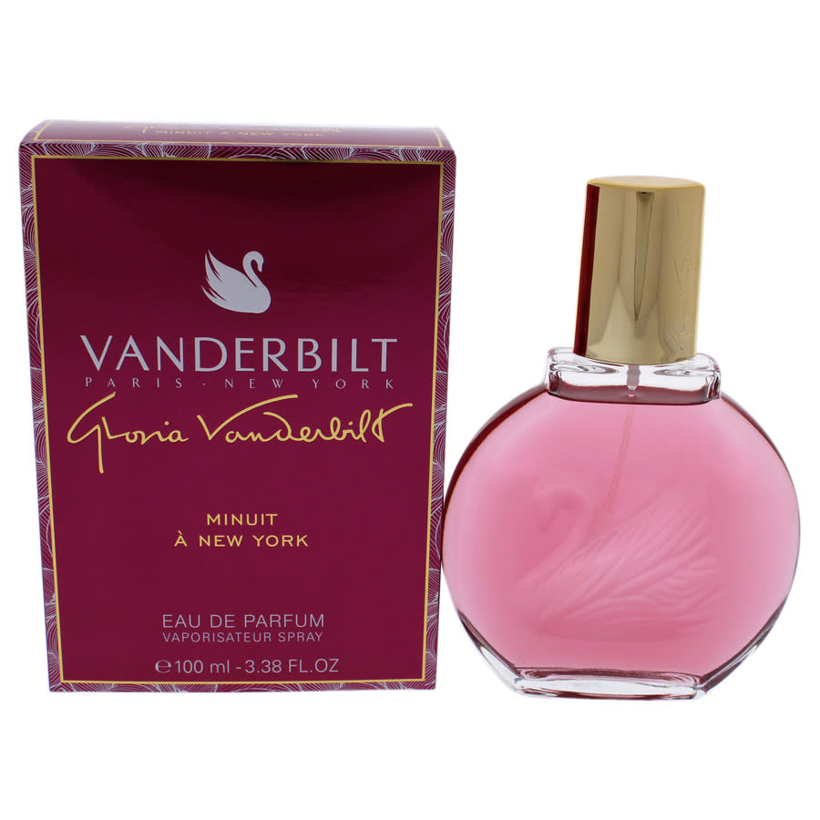 Gloria Vanderbilt Minuit A New York By  For Women - 3.38 oz Edp Spray In Amber / Pink / White
