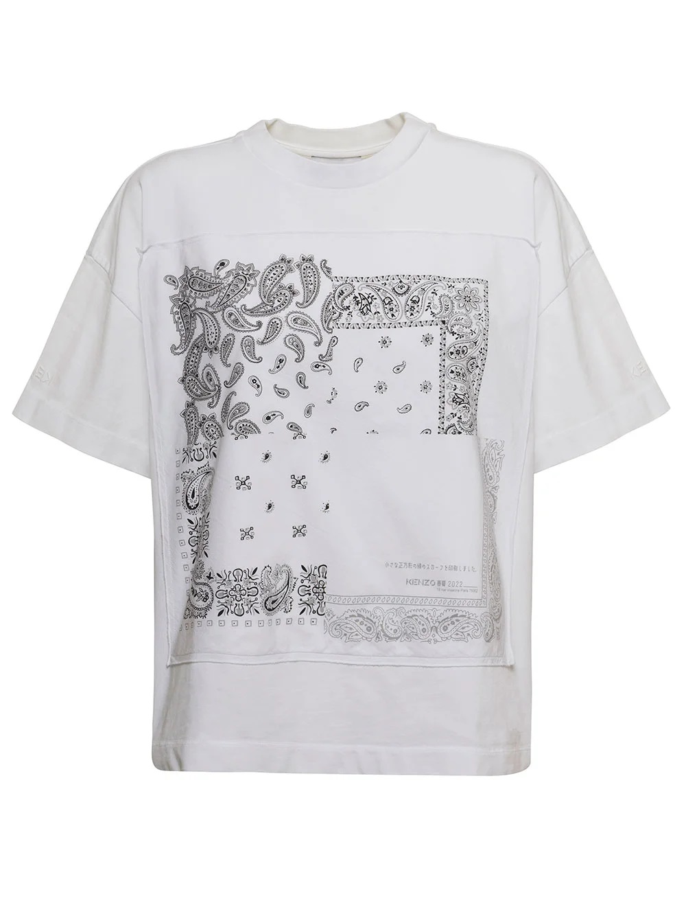 Kenzo Bandana print T-shirt, Women's Clothing