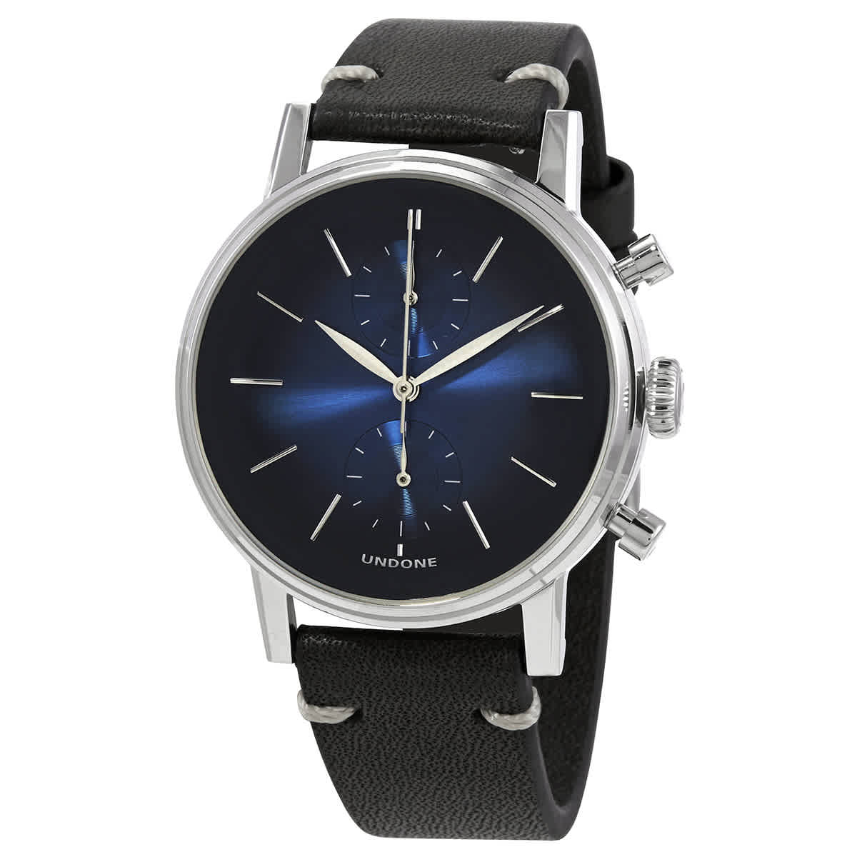 Undone Watch Urb-mst-mcry-slv-set In Black,blue,silver Tone