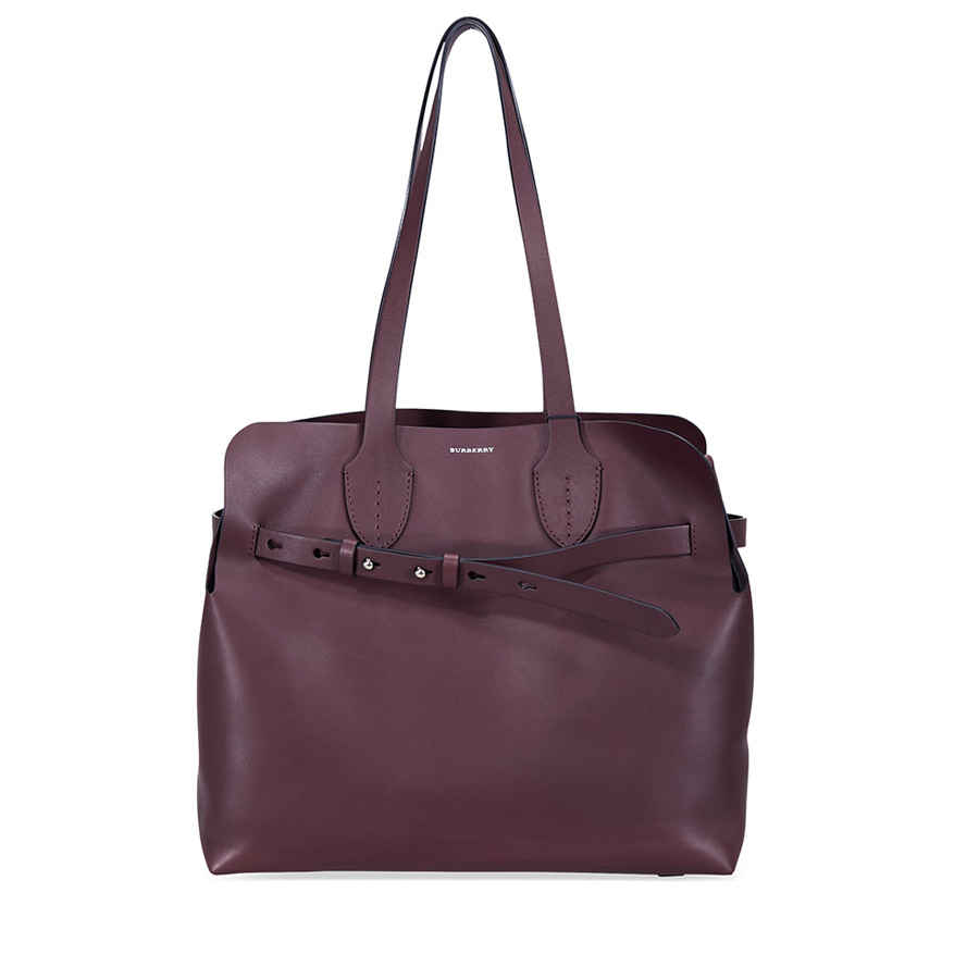 Burberry Medium Soft Leather Belt Bag- Deep Claret In N,a ModeSens