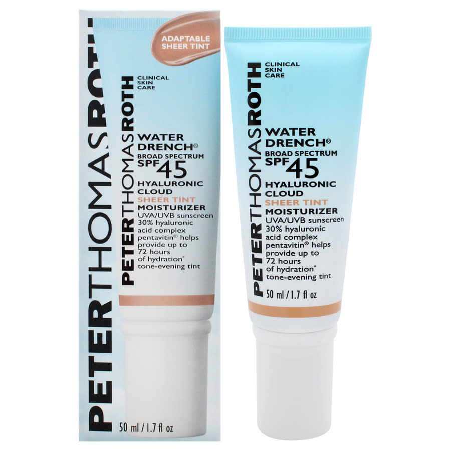 Peter Thomas Roth Water Drench Hyaluronic Cloud Sheer Tint Moisturizer SPF 45 1.7 oz 670367019917