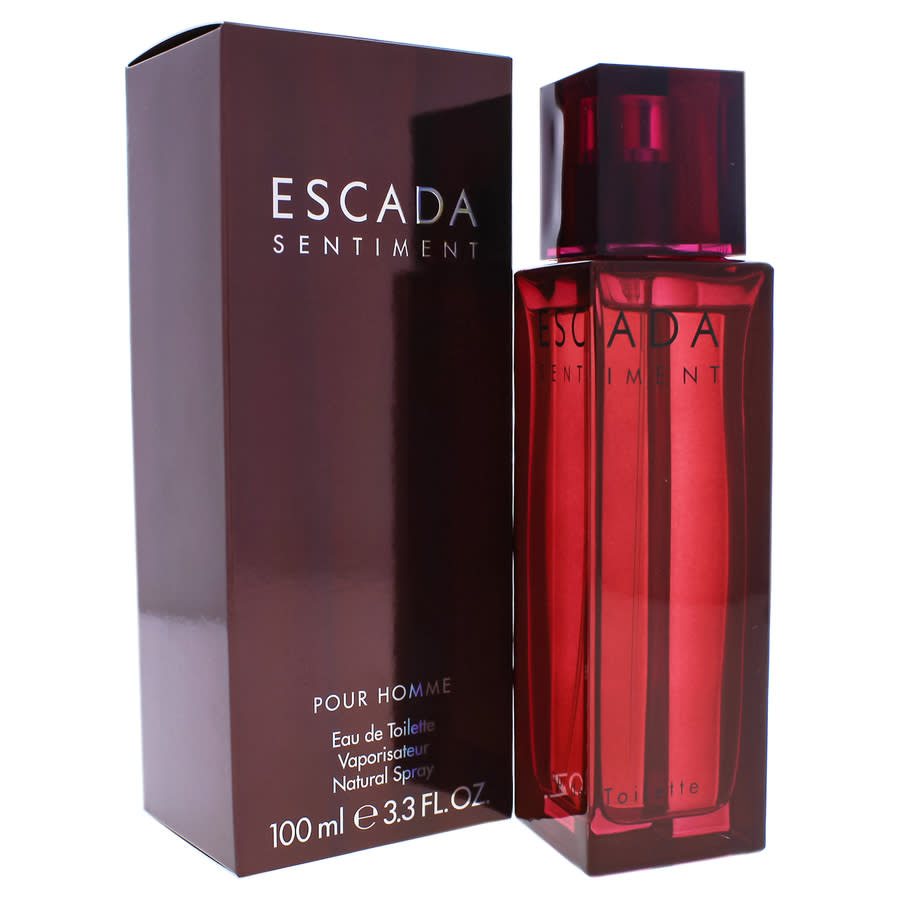 Shop Escada Sentiment By  For Men - 3.3 oz Edt Spray In Pink