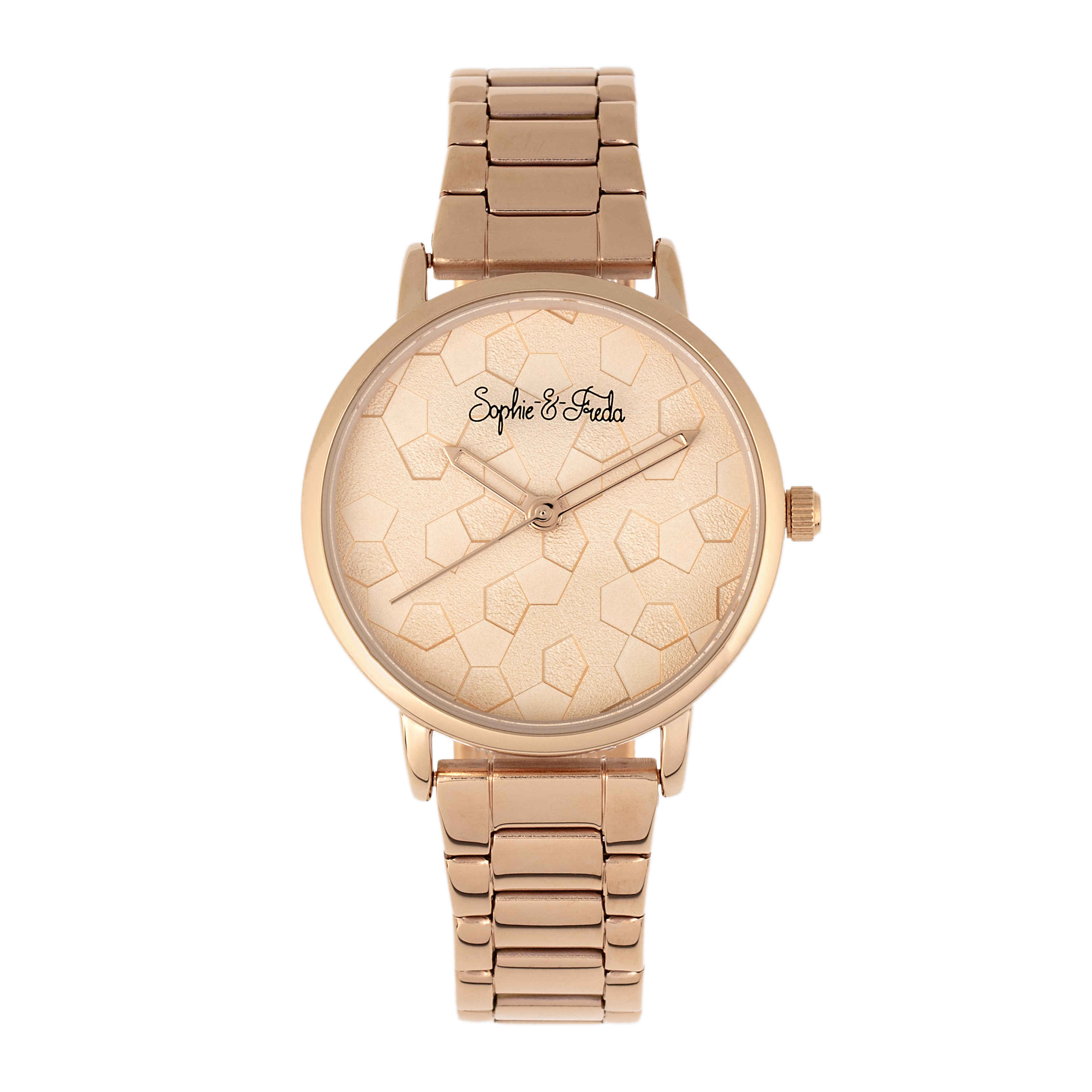 Sophie And Freda Breckenridge Stainless Steel Watches, 34mm In Gold / Gold Tone / Rose / Rose Gold / Rose Gold Tone