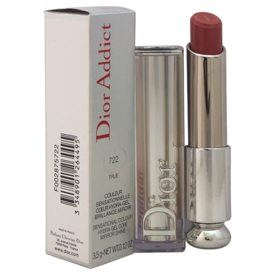 Dior Addict Lipstick - # 722 True By Christian  For Women - 0.12 oz Lipstick In N,a