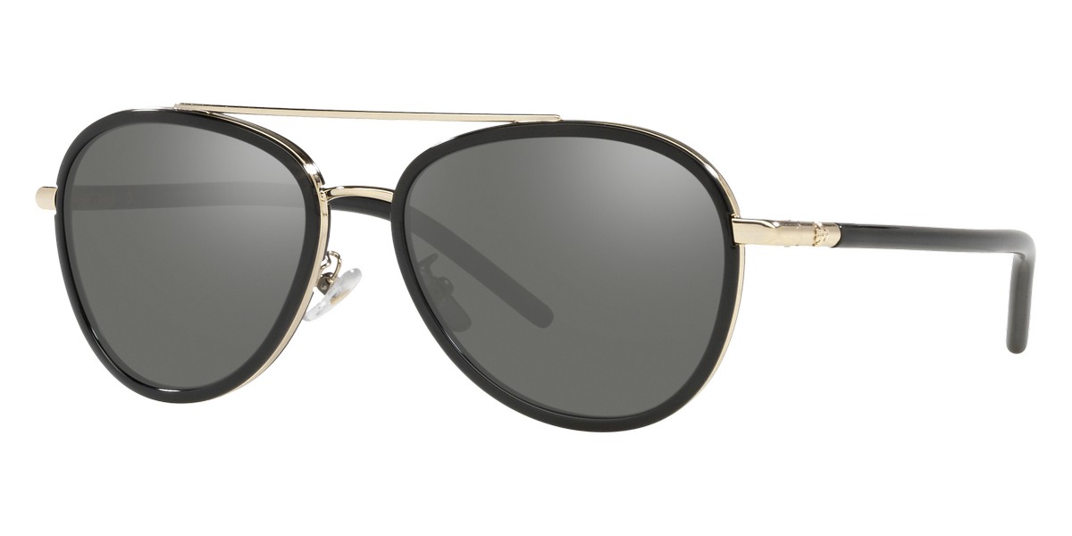 Tory Burch Women's Sunglasses, Ty6089 57 In Black / Dark / Gold / Grey