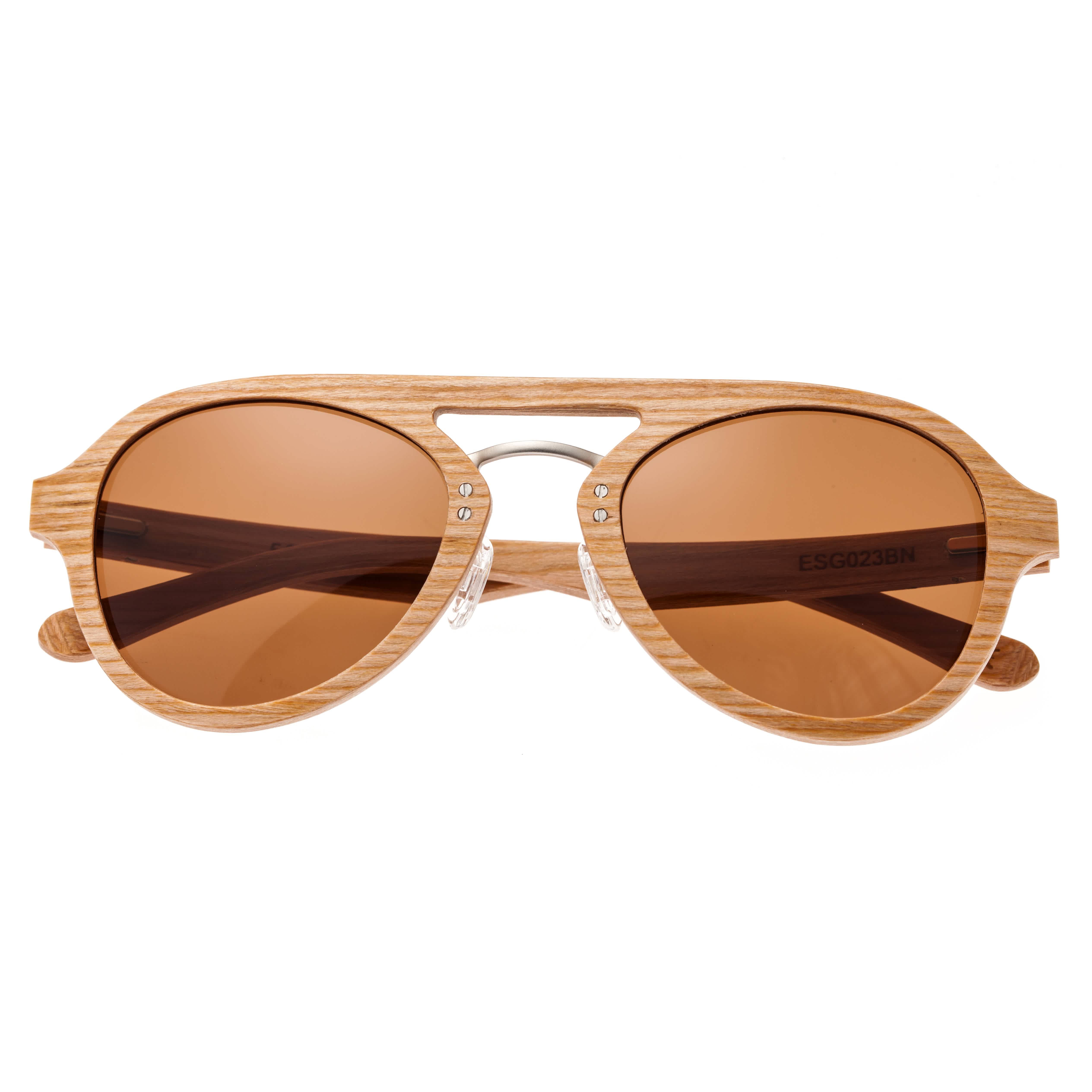 Earth Cruz Wood Sunglasses In Brown / Spring