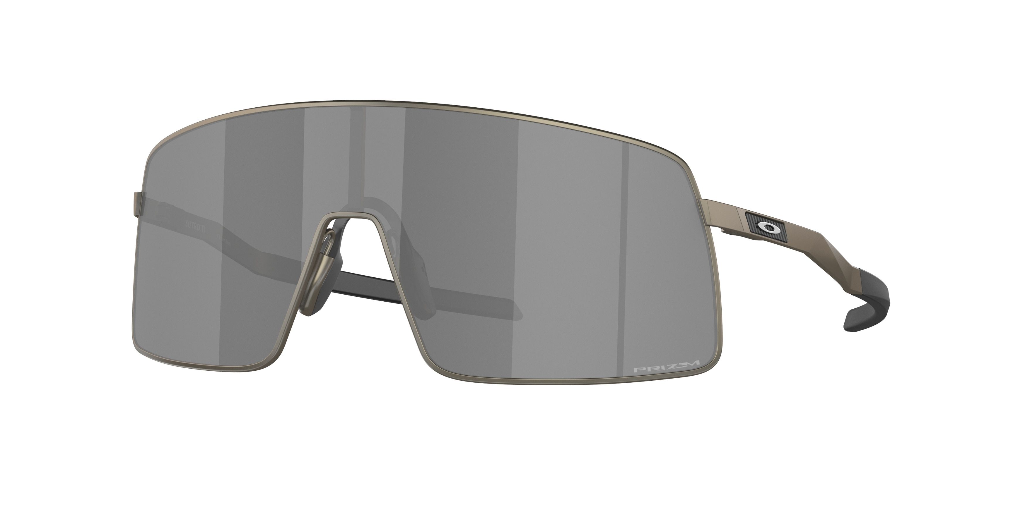 Oakley Men's Sutro 134mm Shield Titanium Sunglasses In Black / Gun Metal / Gunmetal