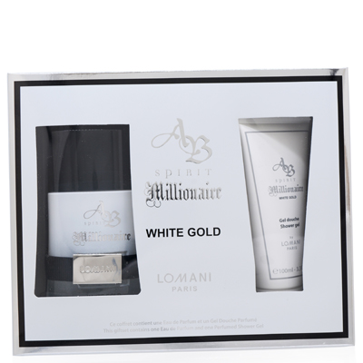 Lomani Ab Spirit Mill White Gold /  Set (m)