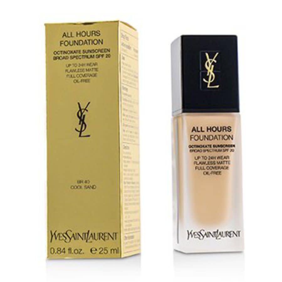 Saint Laurent - All Hours Foundation Spf 20 - # Br40 Cool Sand 25ml/0.84oz In N,a