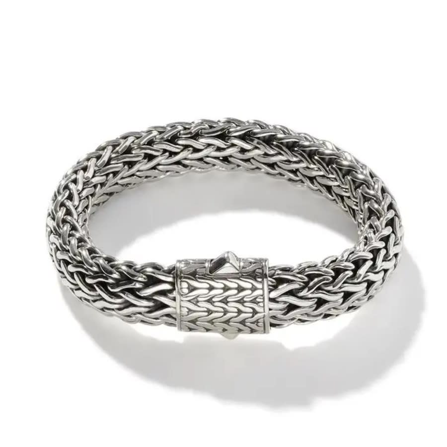 John Hardy Classic Chain Sterling Silver Bracelet - Bb9404cxum In Silver-tone