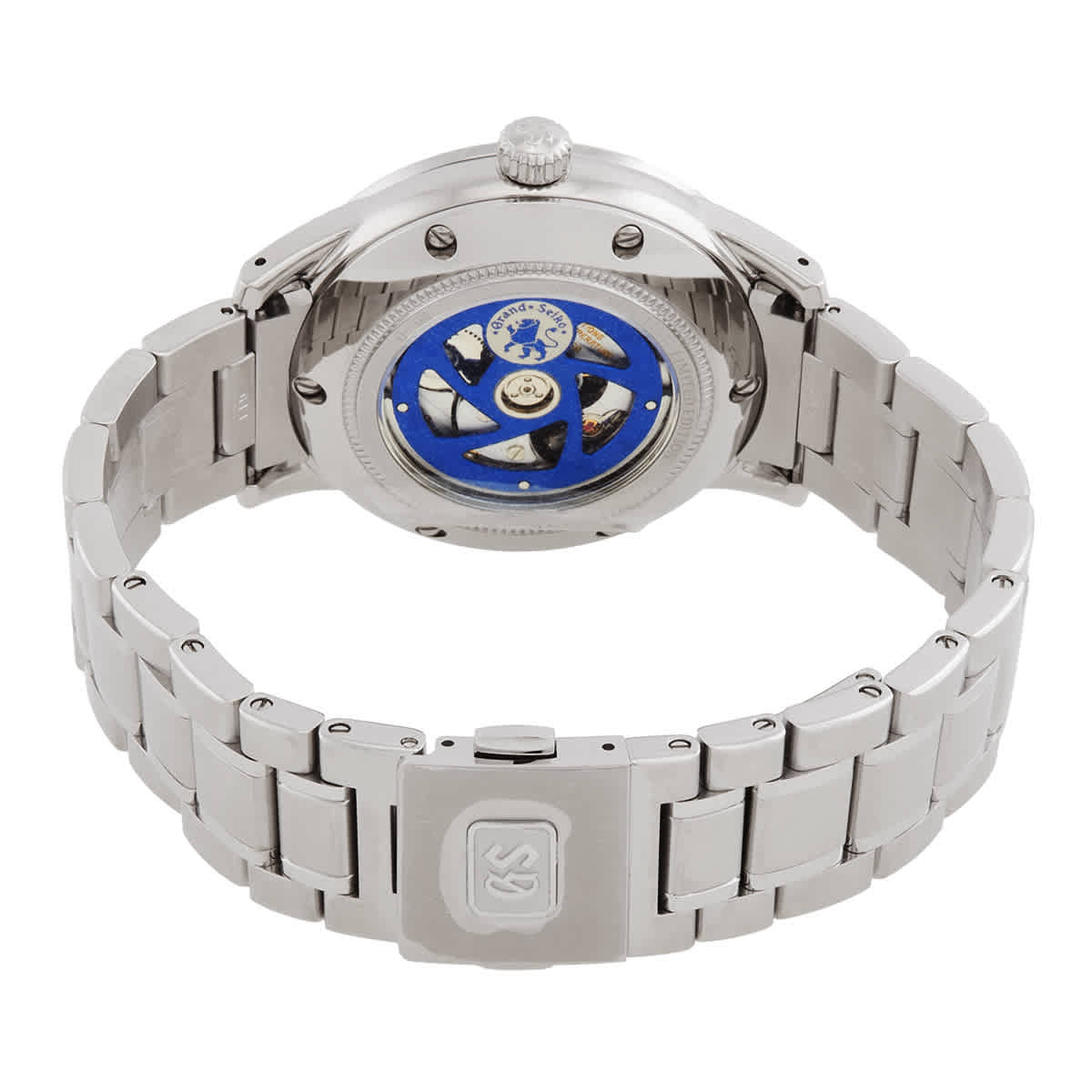 Shop Grand Seiko Elegance "25th Anniversary" Automatic Blue Dial Unisex Watch Sbgm253g