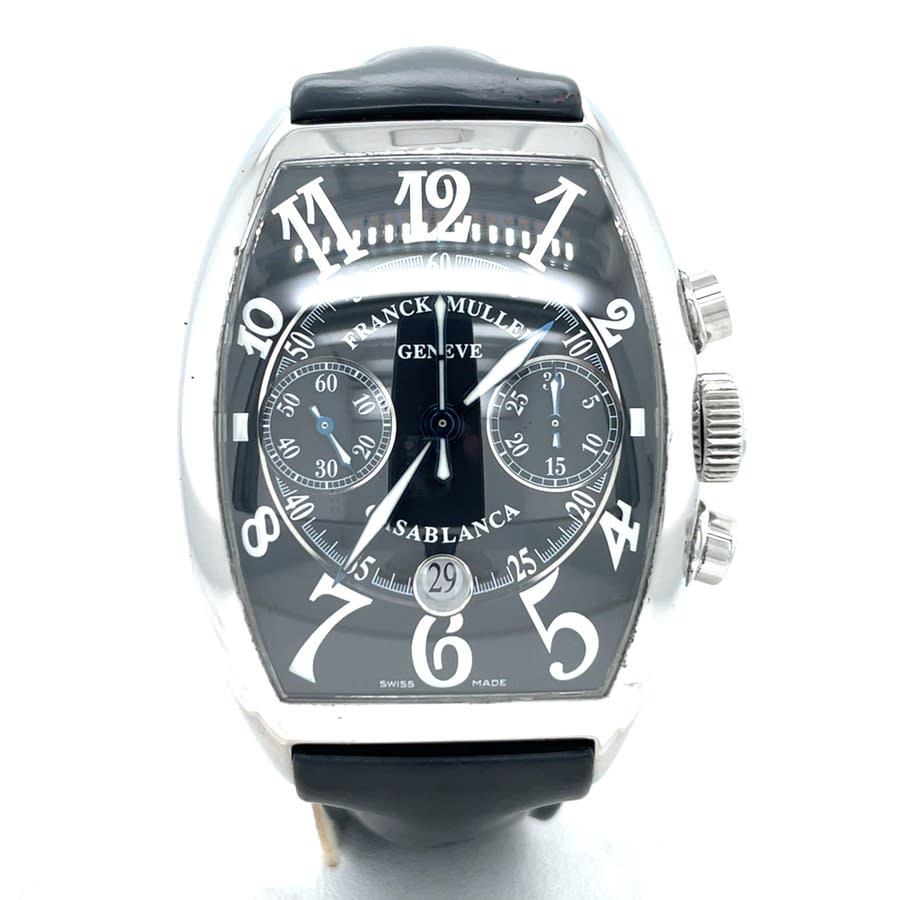 Pre-owned Franck Muller Chronograph Automatic Watch 8885 C Cc Dt In Black