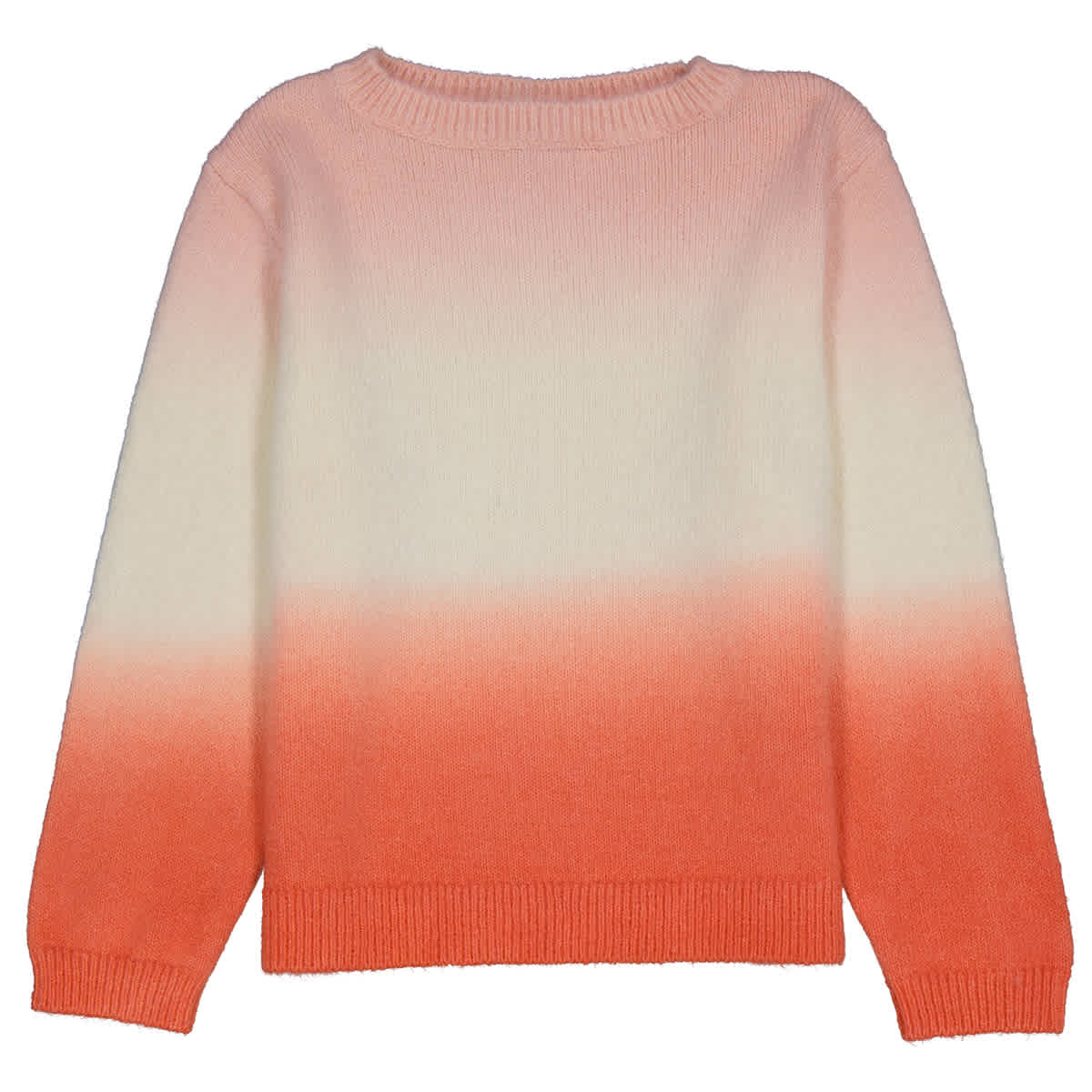 Bonton Kids Peche De Vigne Tie-dye Pullover Sweater