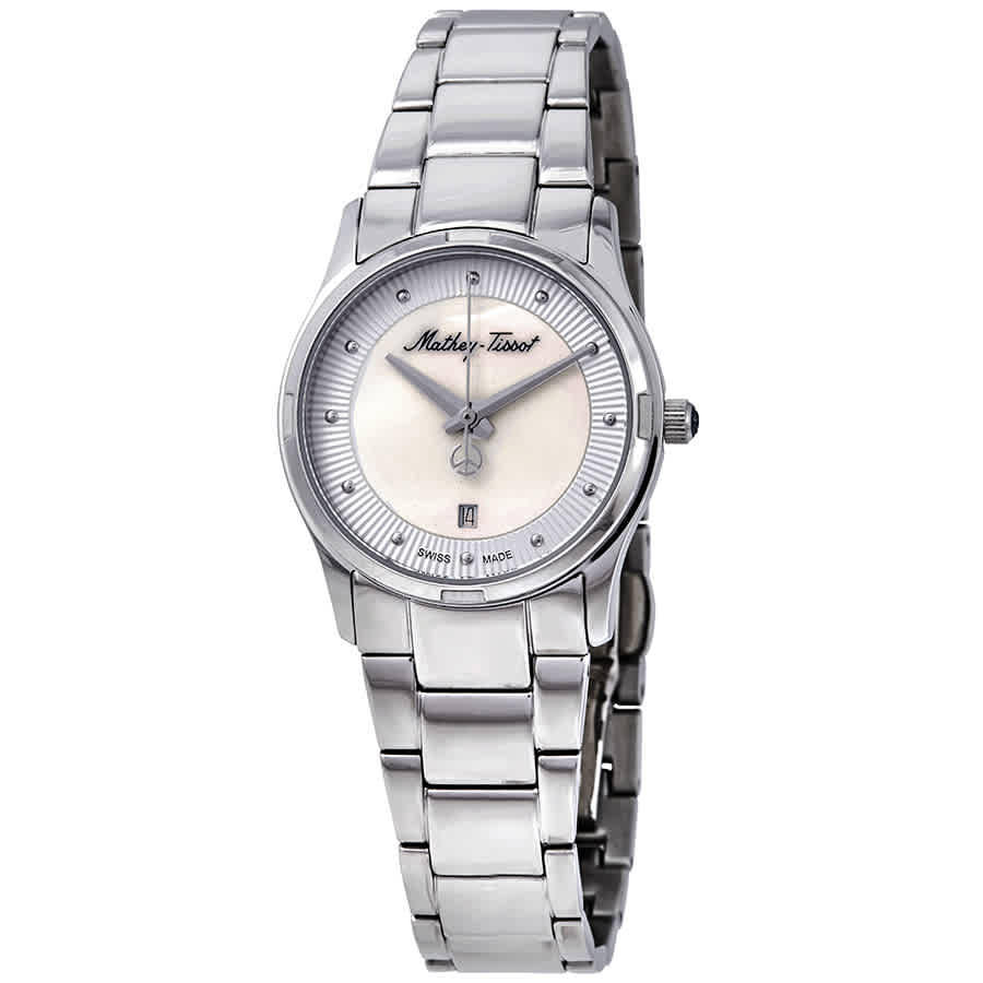 Mathey-tissot Elisa Mother Of Pearl Dial Ladies Watch D2111ai