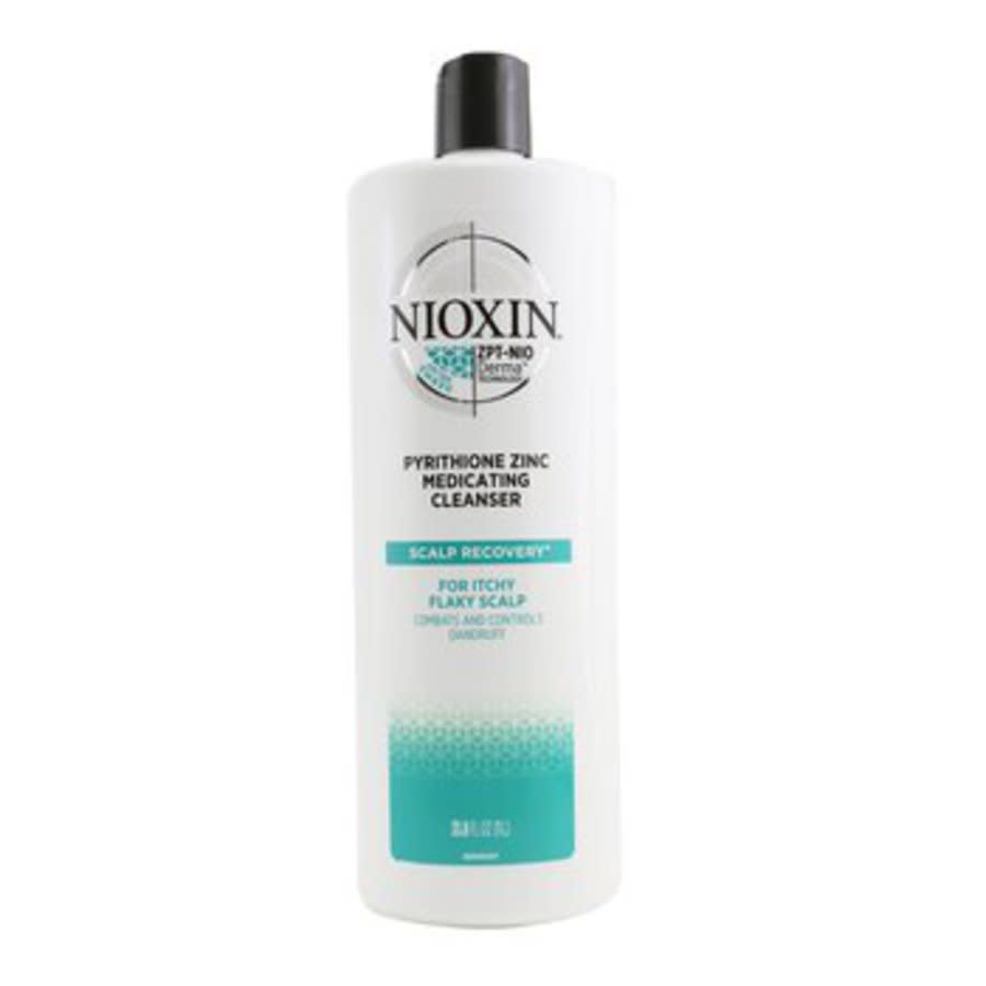 Nioxin Unisex Scalp Recovery Pyrithione Zinc Medicating Cleanser (for Itchy Flaky Scalp) 33.8 oz Hair Care In Green