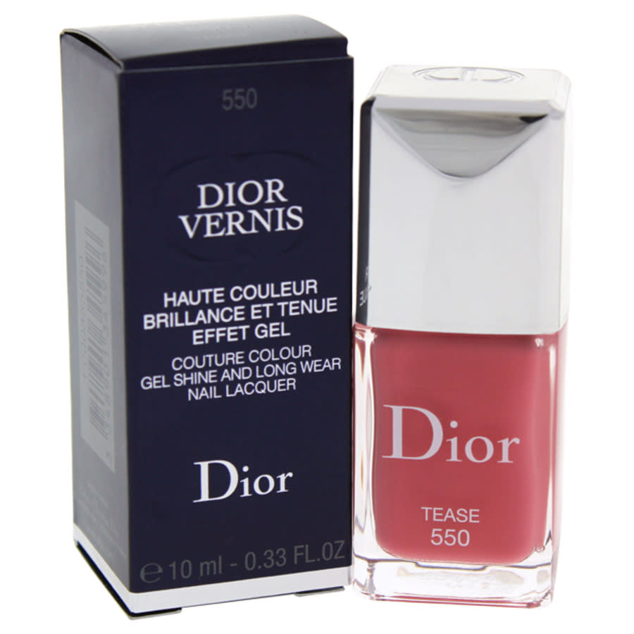 Dior Vernis Couture Colour Gel Shine And Long Wear Nail Lacquer - # 550 Tease By Christian  For  In N,a