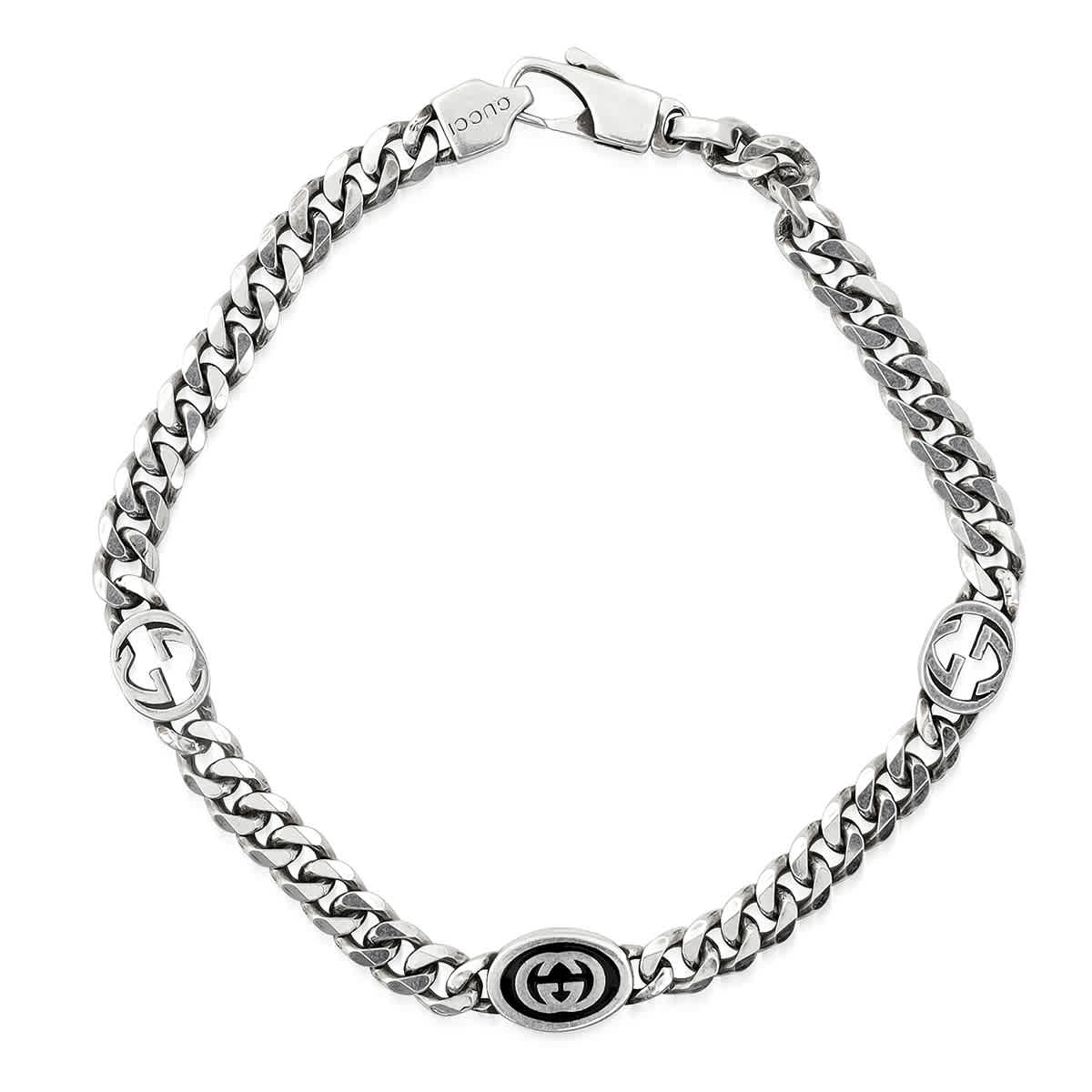 Gucci Unisex 925-sterling Sterling Bracelet In Silver-tone
