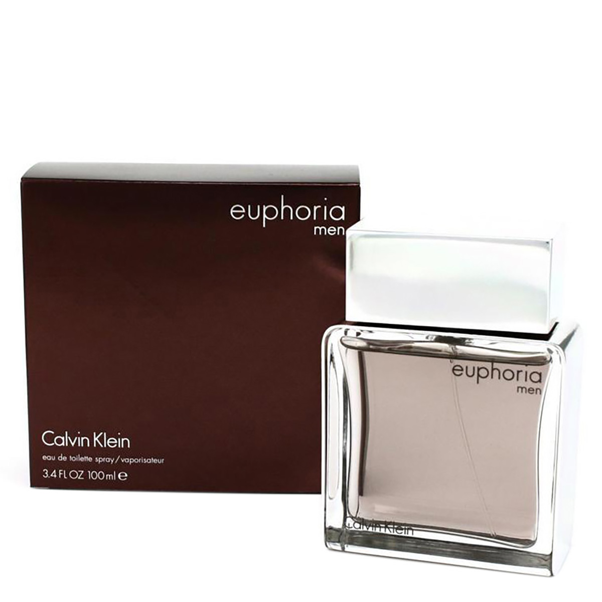 Calvin Klein Euphoria For Men /  Edt Spray 3.4 oz (100 Ml) (m) In Black