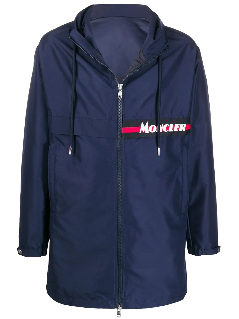 Moncler Mens Ildut Jacket In Dark Blue, Brand Size 3 (large