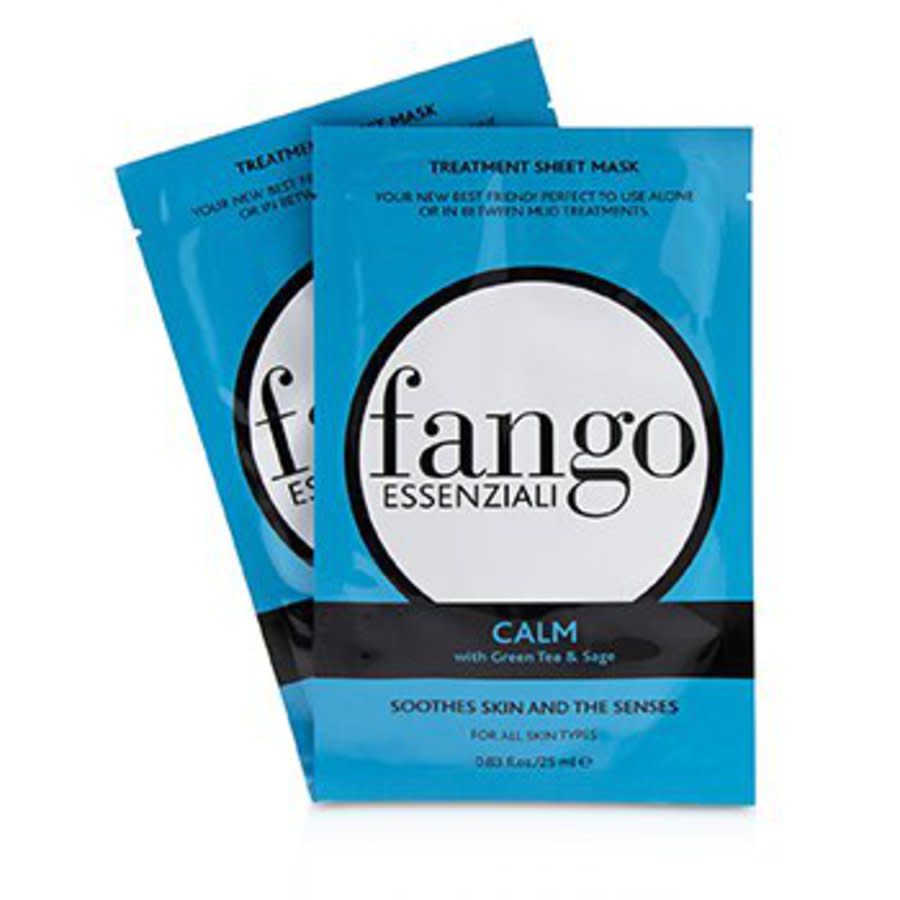 Borghese - Fango Essenziali Calm Treatment Sheet Masks 4x25ml/0.83oz In Green