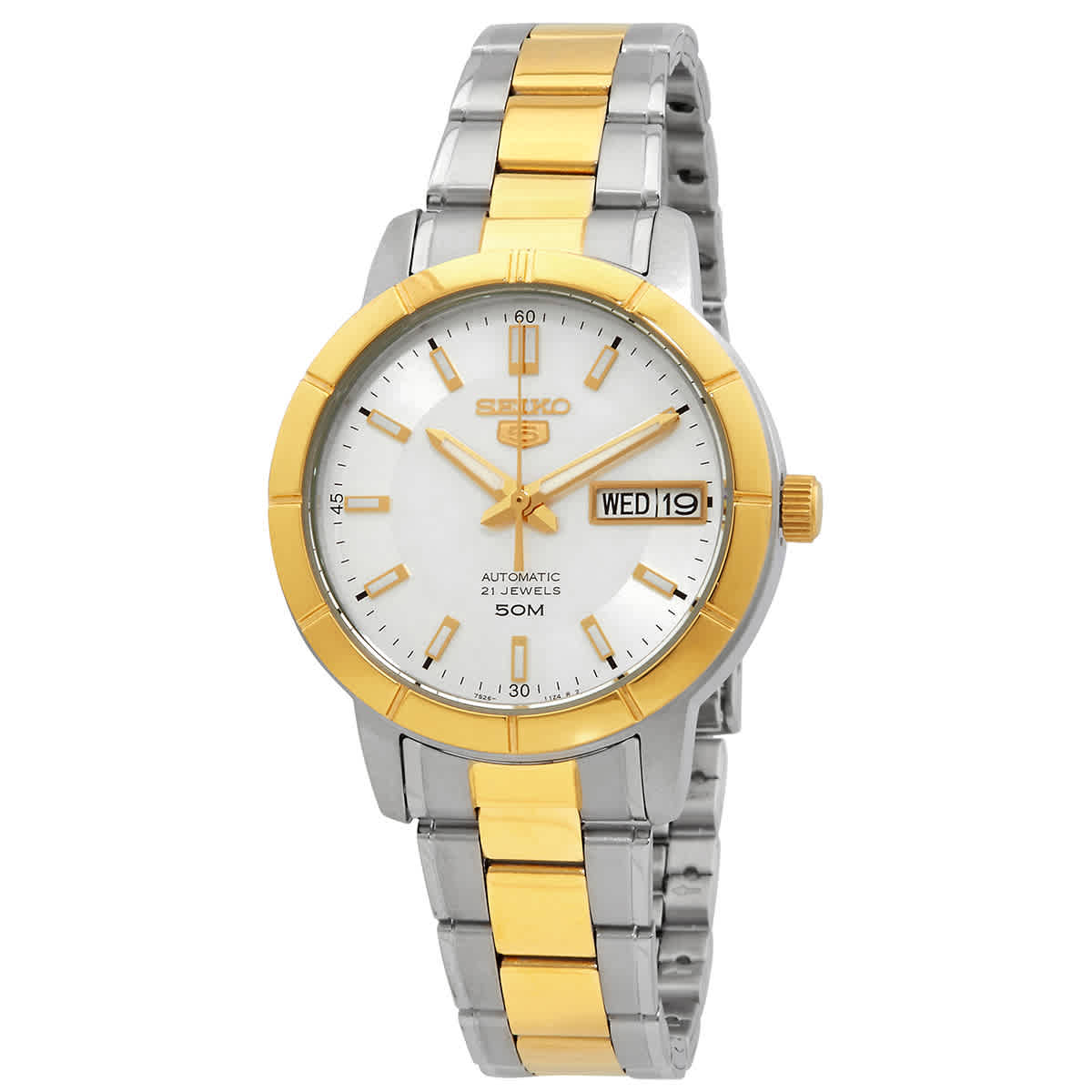 Seiko 5 automatic 21 jewels 50m best sale