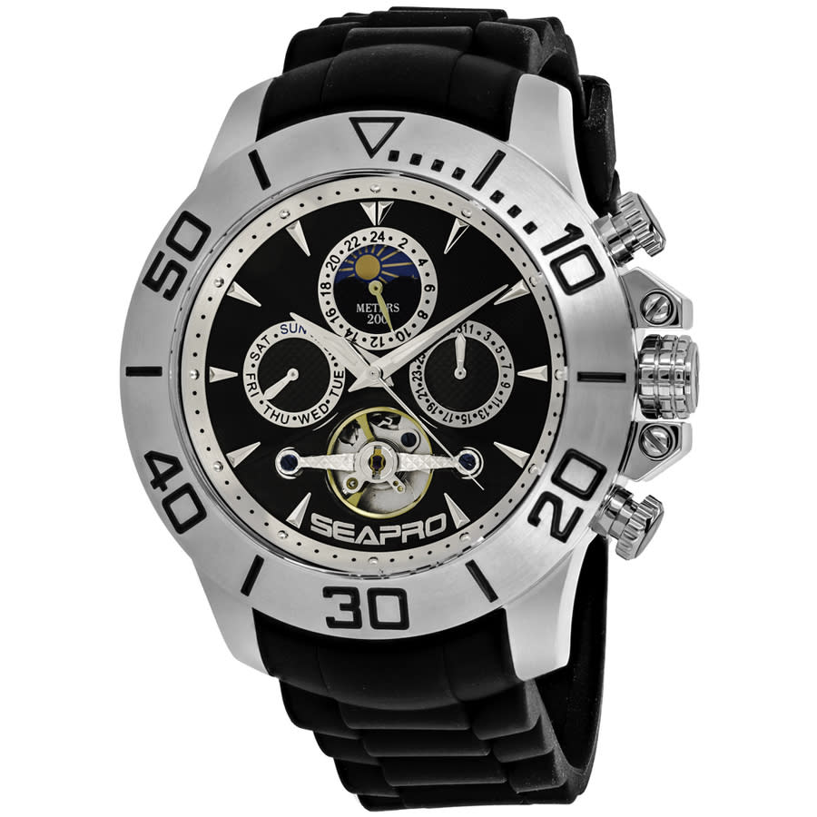 Shop Seapro Montecillo Black Dial Men's Watch Sp5120