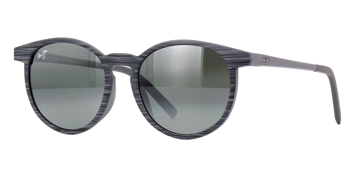 MAUI JIM MAUI JIM KIAWE NEUTRAL GREY PHANTOS UNISEX SUNGLASSES 809-11D 53