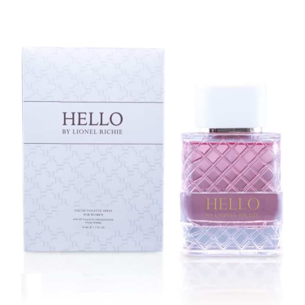 Lionel Richie Ladies Hello Edt 1.7 oz Fragrances 5060426156045 In Pink