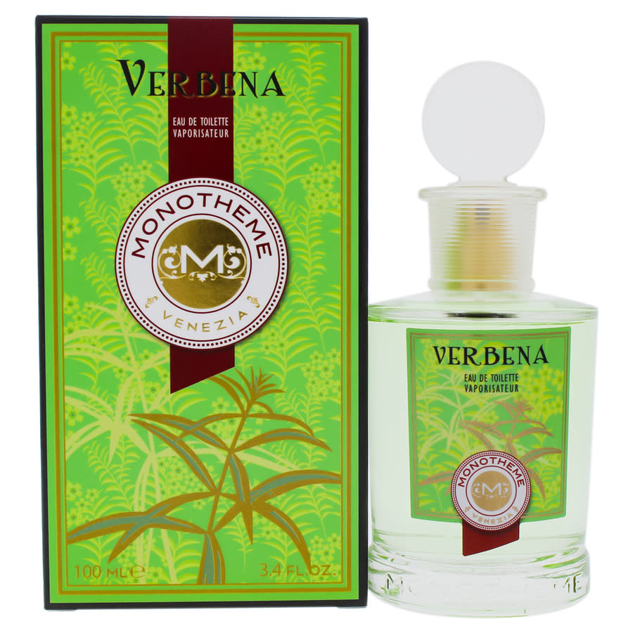 Monotheme Verbena By For Unisex - 3.4 oz Edt Spray In Green,white