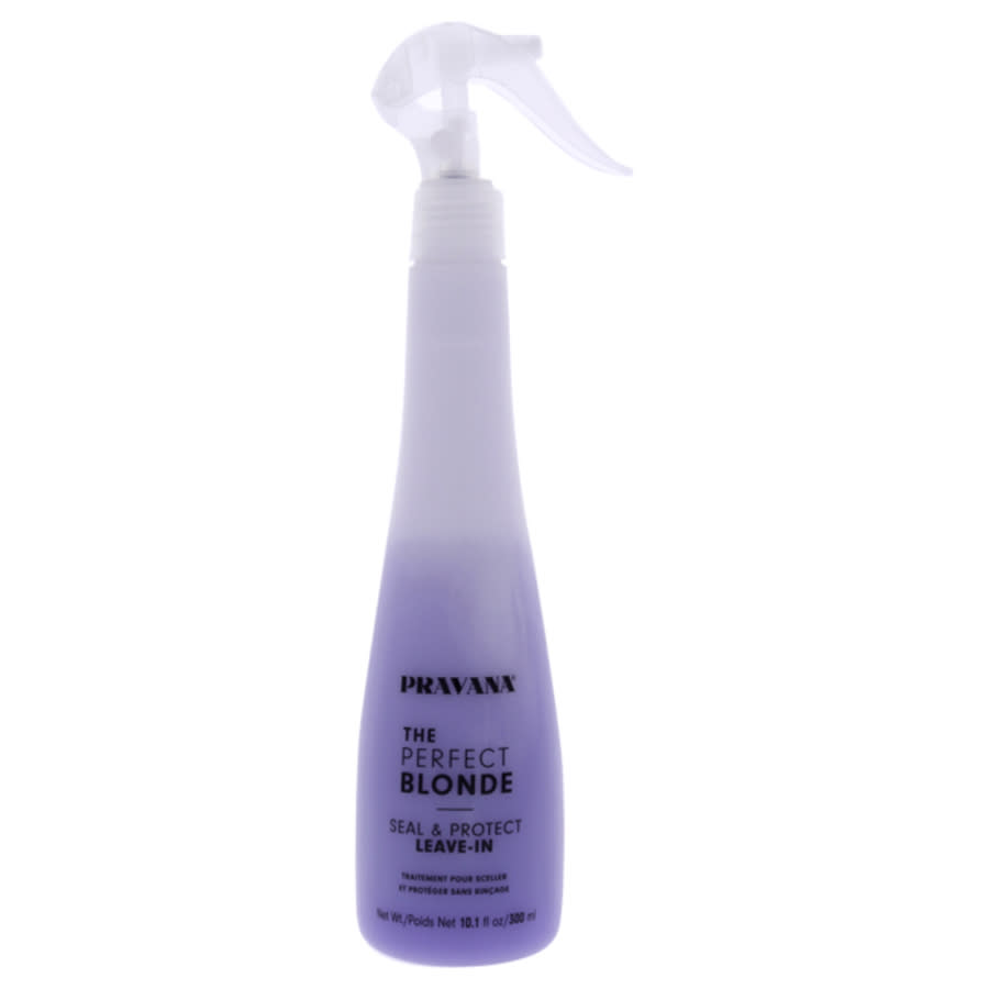 Pravana The Perfect Blonde Seal And Protect Leave-in Treatment By  For Unisex - 10.1 oz Treatment In Silver Tone,yellow