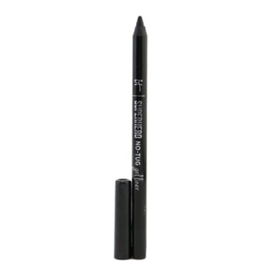 IT COSMETICS - SUPERHERO NO TUG SHARPENABLE GEL EYELINER PENCIL - # SUPER BLACK (INTENSE ULTRA BLACK) 1.2G/0.042O