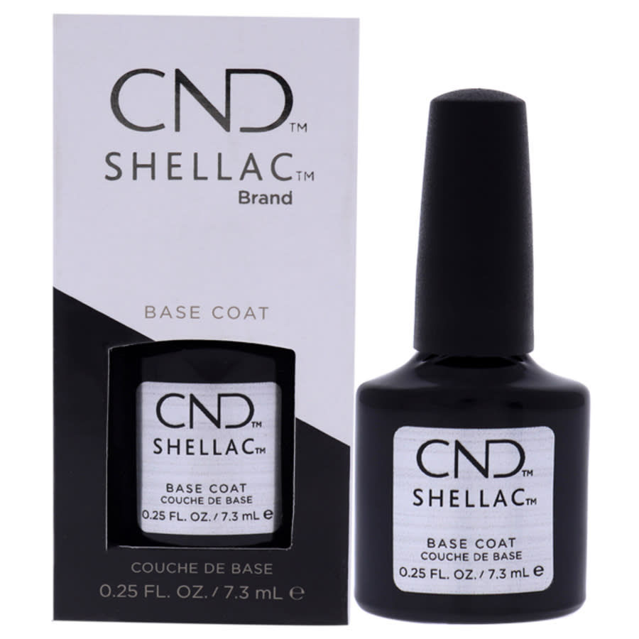 Cnd Shellac Uv Base Coat By  For Women - 0.25 oz Nail Polish In N,a