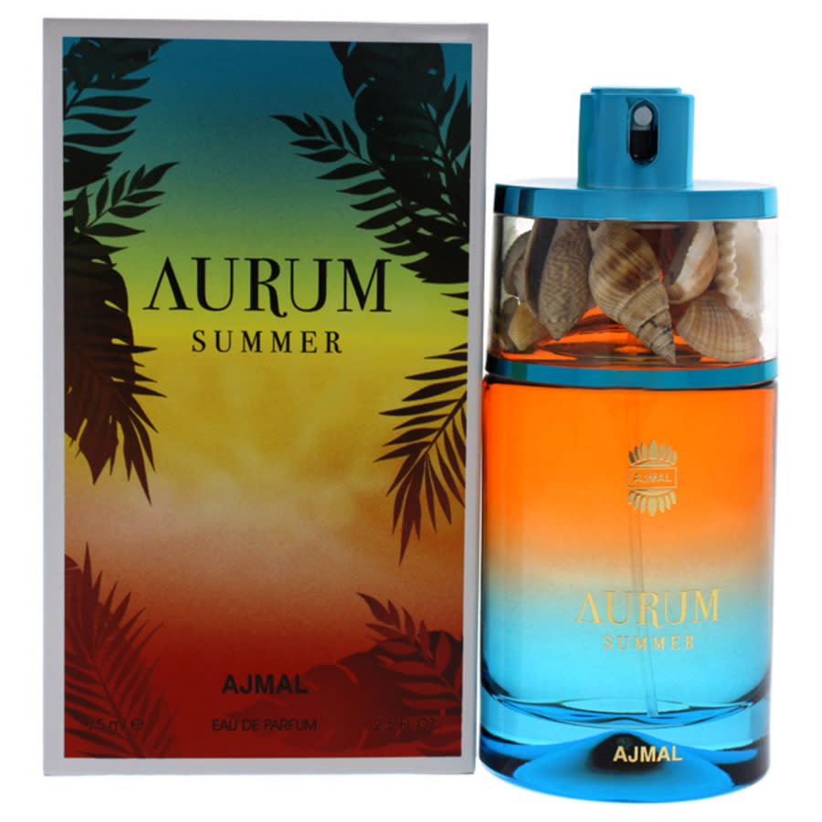 Ajmal Aurum Summer By  For Women - 2.5 oz Edp Spray In Orange,red