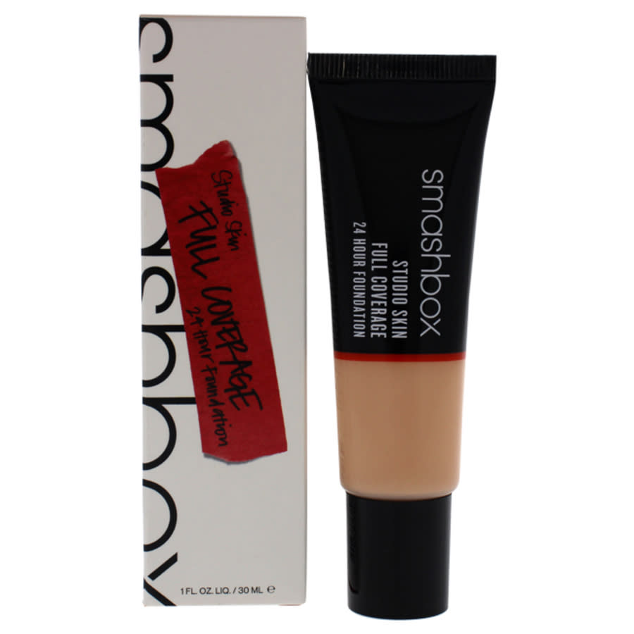 Smashbox Studio Skin 24 Hour Full Coverage Foundation - 1 Fair With Cool Undertone Plus Hints Of Peach By Sma In Orange